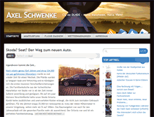 Tablet Screenshot of blog.schwenke.de